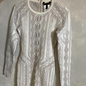BCBG MaxAzria knit long sleeve dress